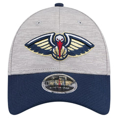 New Orleans Pelicans Active Digi-Tech Two-Tone 9FORTY Adjustable Hat - Heather Gray/Navy discount