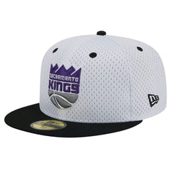 Sacramento Kings Throwback 2Tone 59FIFTY Fitted Hat - White/Black discount