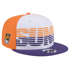 Phoenix Suns Throwback Gradient Tech Font 9FIFTY Snapback Hat - White/Purple on sale
