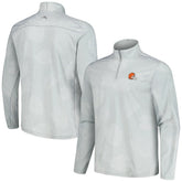 Cleveland Browns Delray Frond IslandZone Half-Zip Sweatshirt - Gray outlet