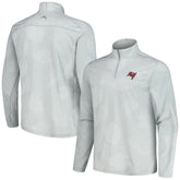 Tampa Bay Buccaneers Delray Frond IslandZone Half-Zip Sweatshirt - Gray discount