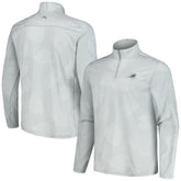 Miami Dolphins Delray Frond IslandZone Half-Zip Sweatshirt - Gray sale