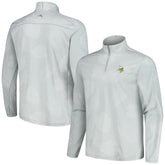 Minnesota Vikings Delray Frond IslandZone Half-Zip Sweatshirt - Gray discount