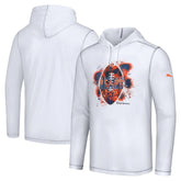 Chicago Bears Graffiti Touchdown Pullover Hoodie - White outlet