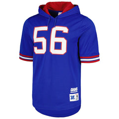 Lawrence Taylor New York Giants Retired Player Name & Number Mesh Hoodie T-Shirt - Royal online
