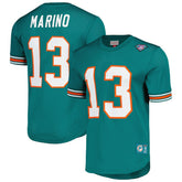 Dan Marino Miami Dolphins Retired Player Name & Number Mesh Top - Aqua sale
