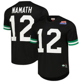 Joe Namath New York Jets Retired Player Name & Number Mesh Top - Black sale
