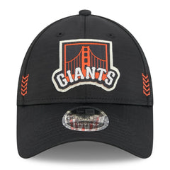San Francisco Giants 2024 Clubhouse 9FORTY Adjustable Hat Black