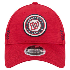 Washington Nationals 2024 Clubhouse 9FORTY Adjustable Hat Red