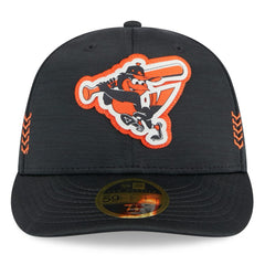 Baltimore Orioles 2024 Clubhouse Low Profile 59FIFTY Fitted Hat Black