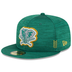 Athletics 2024 Clubhouse 59FIFTY Fitted Hat Green