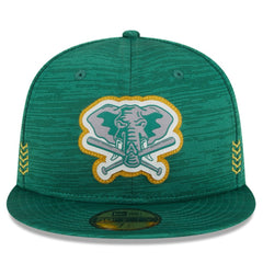 Athletics 2024 Clubhouse 59FIFTY Fitted Hat Green