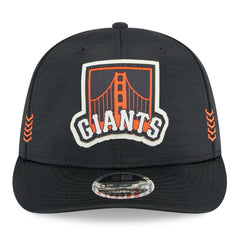 San Francisco Giants 2024 Clubhouse Low Profile 9FIFTY Snapback Hat Black