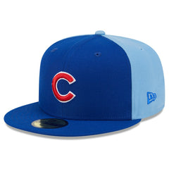 Chicago Cubs Gameday Sideswipe 59FIFTY Fitted Hat Royal/Light Blue