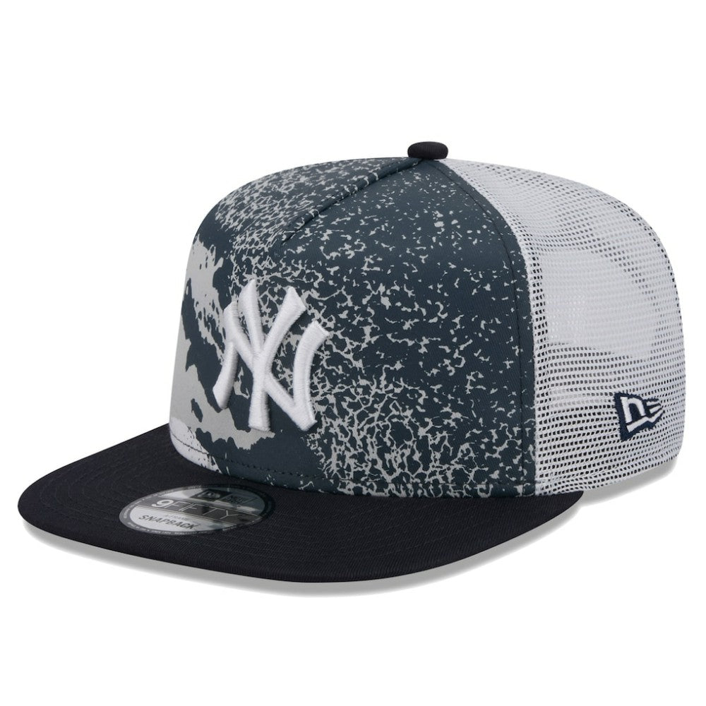 New York Yankees Court Sport 9FIFTY Snapback Hat Navy