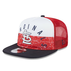 St. Louis Cardinals Team Foam Front A-Frame Trucker 9FIFTY Snapback Hat White/Red