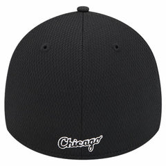 Chicago White Sox Active Dash Mark 39THIRTY Flex Hat Black