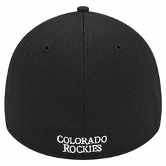 Colorado Rockies Active Dash Mark 39THIRTY Flex Hat Black