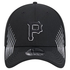 Pittsburgh Pirates Active Dash Mark 39THIRTY Flex Hat Black