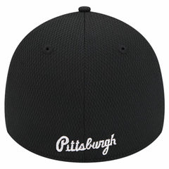 Pittsburgh Pirates Active Dash Mark 39THIRTY Flex Hat Black