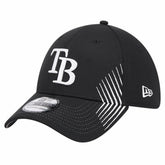 Tampa Bay Rays Active Dash Mark 39THIRTY Flex Hat Black