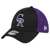 Colorado Rockies Neo 39THIRTY Flex Hat Black