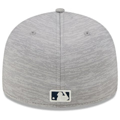 Atlanta Braves 2024 Clubhouse Low Profile 59FIFTY Fitted Hat Gray