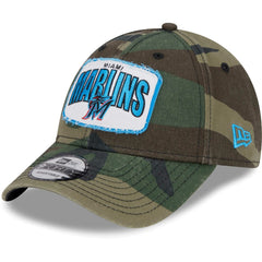Miami Marlins Gameday 9FORTY Adjustable Hat Camo