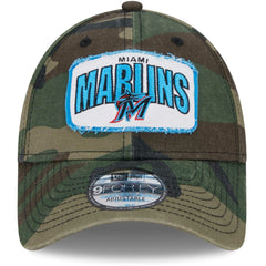 Miami Marlins Gameday 9FORTY Adjustable Hat Camo