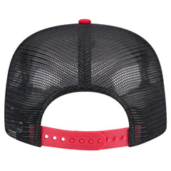 Boston Red Sox Throwback Meshback Golfer Hat Black