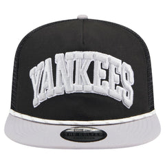 New York Yankees Throwback Meshback Golfer Hat Black