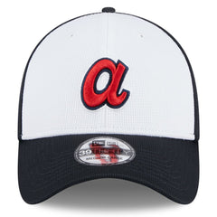 Atlanta Braves 2025 Batting Practice 39THIRTY Flex Hat White