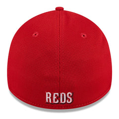 Cincinnati Reds 2025 Batting Practice 39THIRTY Flex Hat White
