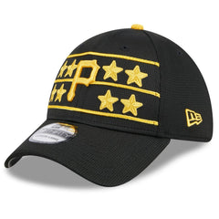 Pittsburgh Pirates 2025 Batting Practice 39THIRTY Flex Hat Black