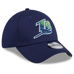 Tampa Bay Rays 2025 Batting Practice 39THIRTY Flex Hat Navy