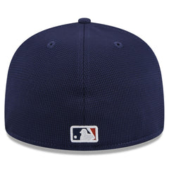 Houston Astros 2025 Batting Practice 59FIFTY Fitted Hat Orange