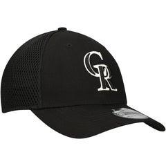 Colorado Rockies Neo 39THIRTY Flex Hat Black/White