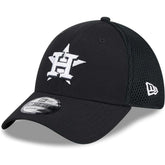 Houston Astros Neo 39THIRTY Flex Hat Black/White