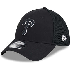 Philadelphia Phillies Neo 39THIRTY Flex Hat Black/White