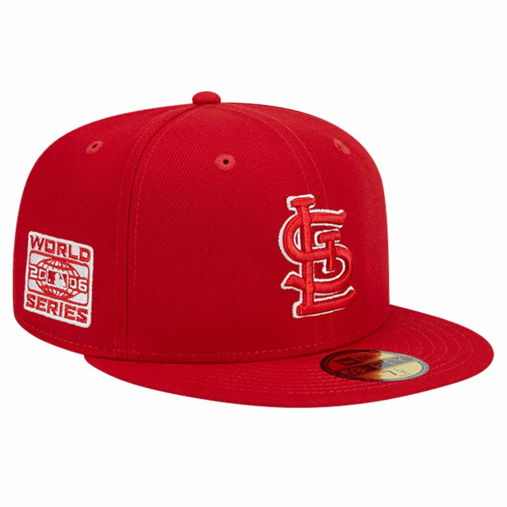 St. Louis Cardinals Logo 59FIFTY Fitted Hat Red