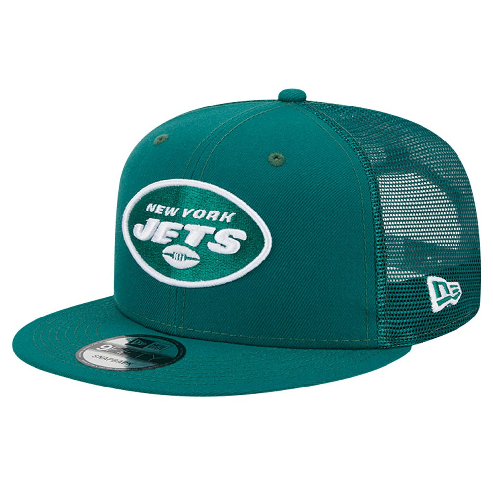 New York Jets New Era Main Trucker 9FIFTY Snapback Hat - Green sale