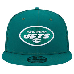 New York Jets New Era Main Trucker 9FIFTY Snapback Hat - Green sale