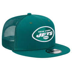 New York Jets New Era Main Trucker 9FIFTY Snapback Hat - Green sale