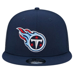 Tennessee Titans New Era Main Trucker 9FIFTY Snapback Hat - Navy for sale
