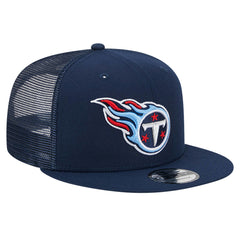 Tennessee Titans New Era Main Trucker 9FIFTY Snapback Hat - Navy for sale