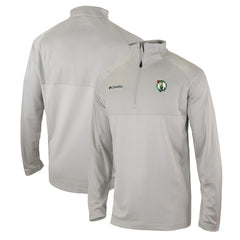 Boston Celtics Omni-Wick Rockin' It Quarter-Zip Pullover Top - Heather Gray outlet