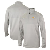 Los Angeles Lakers Omni-Wick Rockin' It Quarter-Zip Pullover Top - Heather Gray discount