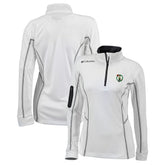 Boston Celtics Women's Omni-Wick Shotgun Quarter-Zip Pullover Top - White on sale