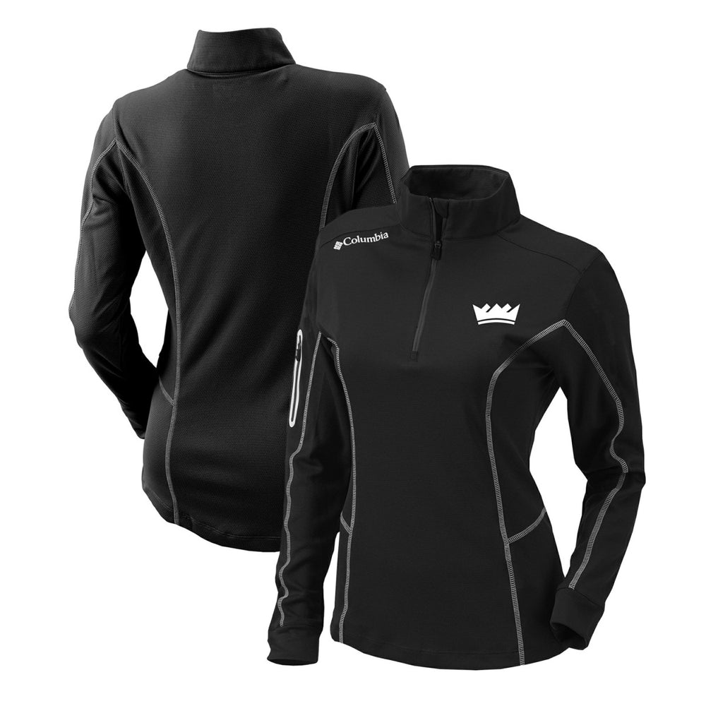 Sacramento Kings Women's Omni-Wick Shotgun Quarter-Zip Pullover Top - Black cheap