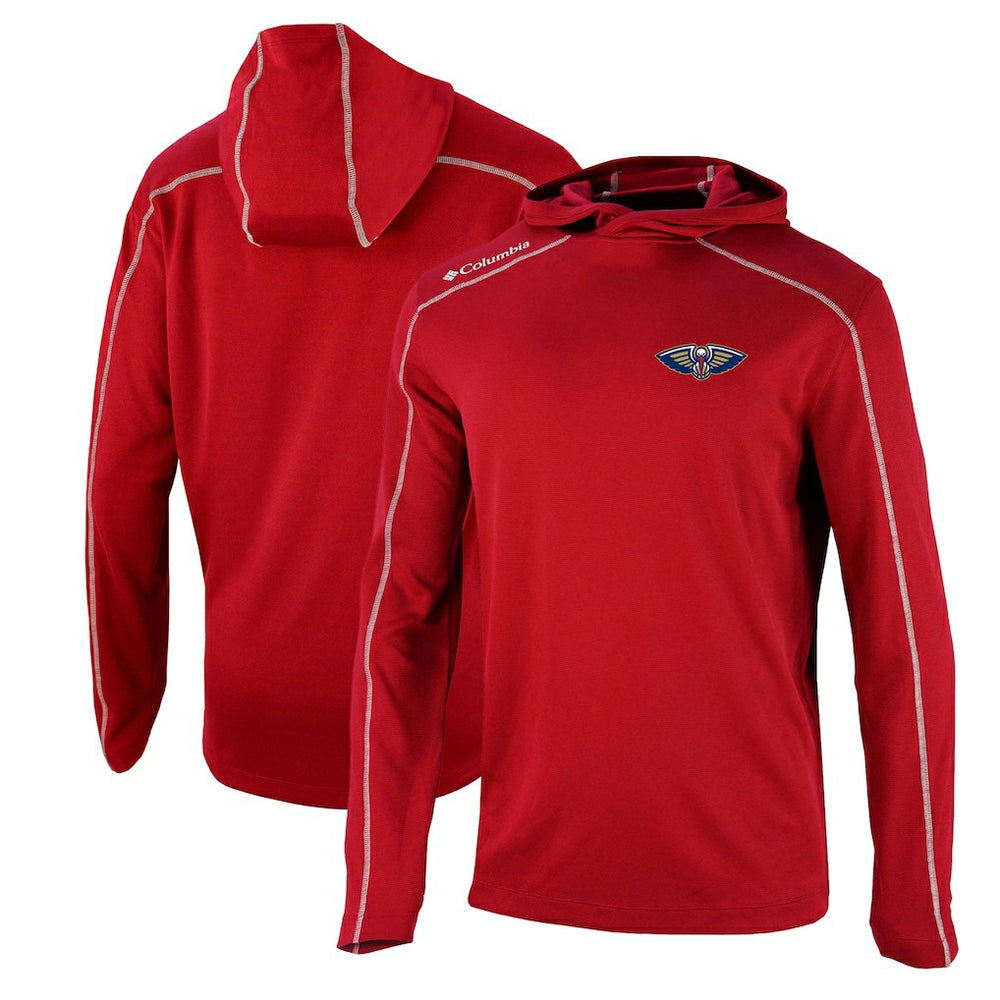New Orleans Pelicans Shotgun Pullover Hoodie - Red on sale